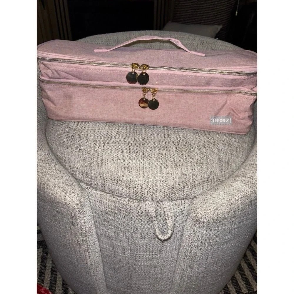 Lefor-z double-layer travel carrying case
